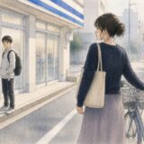 ジロジロ見てきた子に「何?」と返した日。思い出したのは、私を叱ってくれた屋台のお兄さんだった