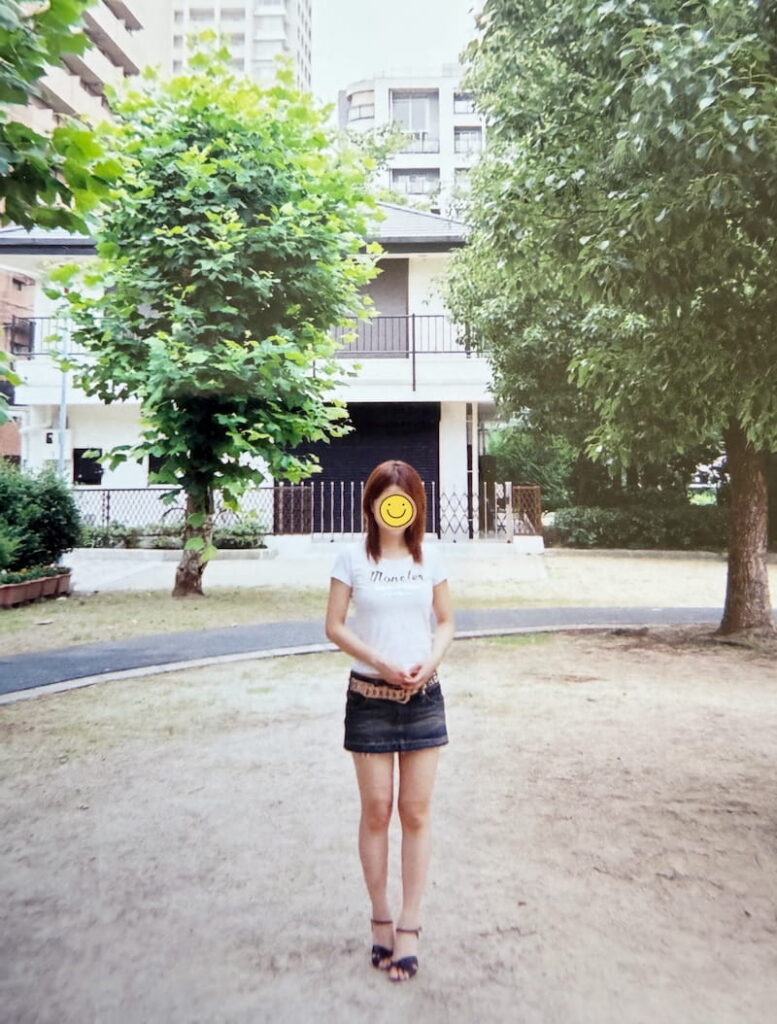 一番痩せていた頃の私の写真