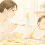 離乳食を食べてくれないのでストップ中。生後8ヶ月、口を閉じてプイッとする娘との記録