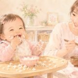 手づかみ食べの汚れ、どこまで許す?「対策をやめる」で親子ともラクになった話