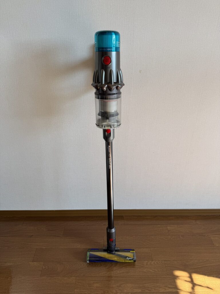 夫が提案して購入したダイソンV12 Detect Slimのコードレス掃除機