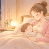 生後10ヶ月、夜間授乳がむしろ増えた！2〜3時間おきに起きる娘と、夜間断乳を考えていない理由